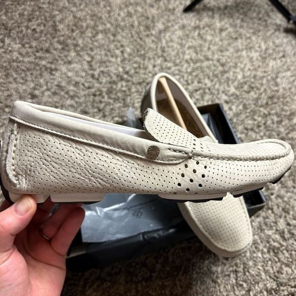 UGG Men’s Bel-Air Venetian Perf Driving Loafers size 7 - Picture 4 of 10